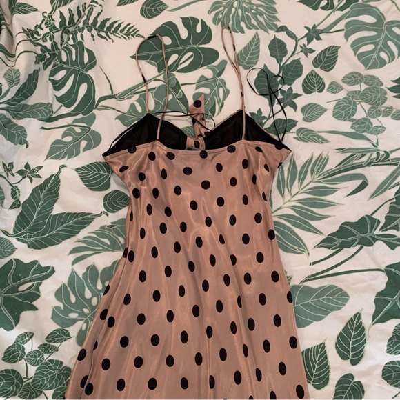 Polka dot Zara Silk dress - Picture 5 of 7